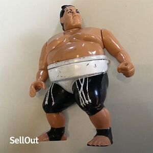 WWF Hasbro Yokozuna Wrestling Action Figure 1993 Vintage Collectible